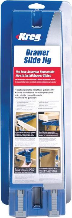 Image du produit Kreg Drawer Slide Jig Aide de montage pour les tiroirs ( KHI-SLIDE ) pour la construction des meuble