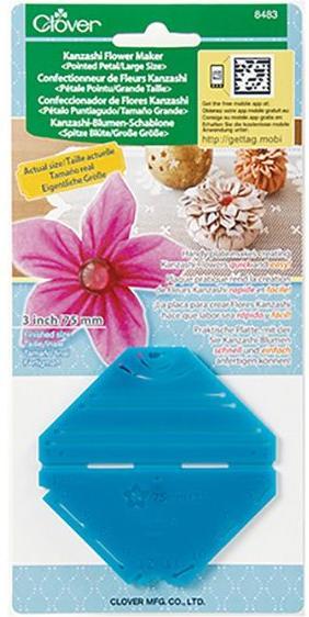 Produktbild Clover Kanzashi Blume Spitze Blüte/grosse Grösse