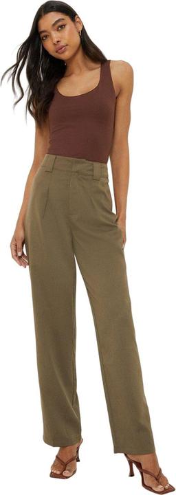 Immagine prodotto Dorothy Perkins Donna/Ladies Pantaloni a gamba dritta con pieghe sul davanti (34)