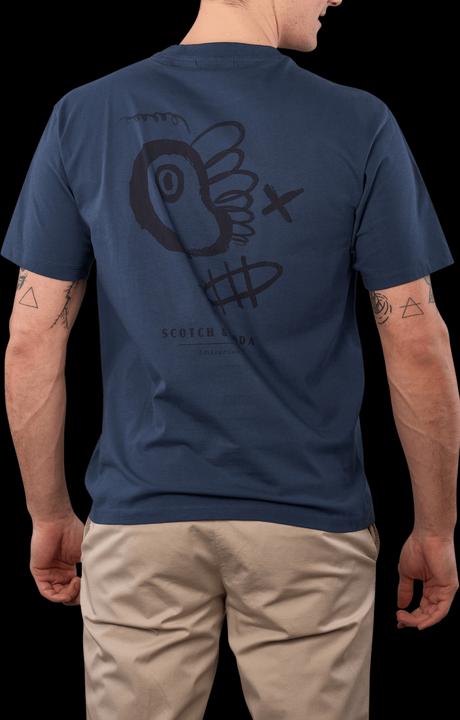 Immagine prodotto Scotch & Soda Regular fit front and back artwork T-shirt (M)