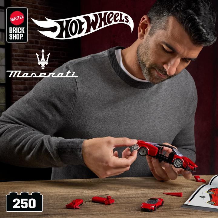 Produktbild Mattel Hot Wheels Building SPEED SERIES MASERATI