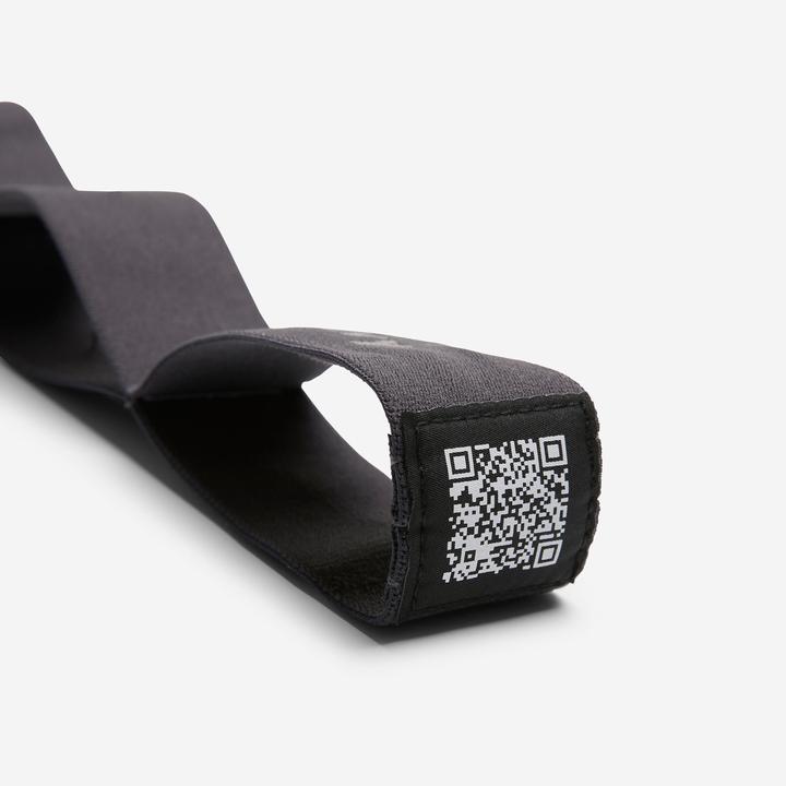 Image du produit Domyos Élastique textile de fitness, résistance forte, gris (0.21 m, Fort)