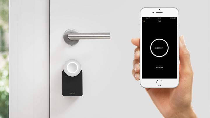 Actual product image Nuki Smart Lock EU