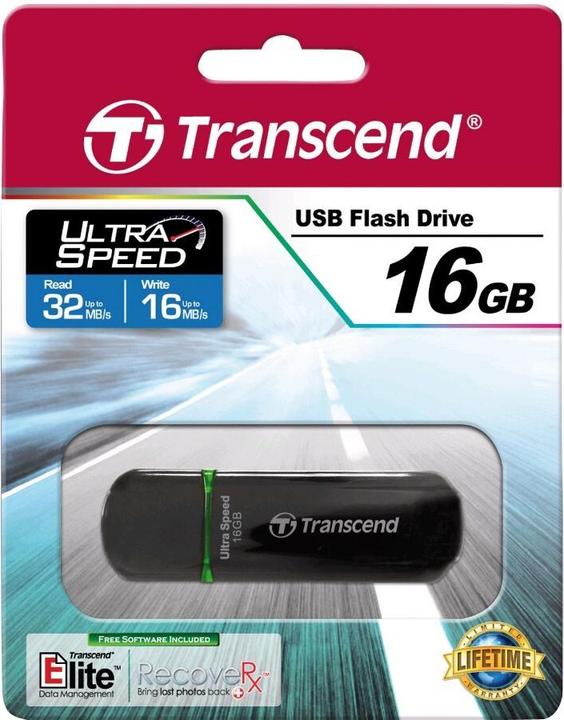 Produktbild Transcend JetFlash 600 (16 GB, USB-A)