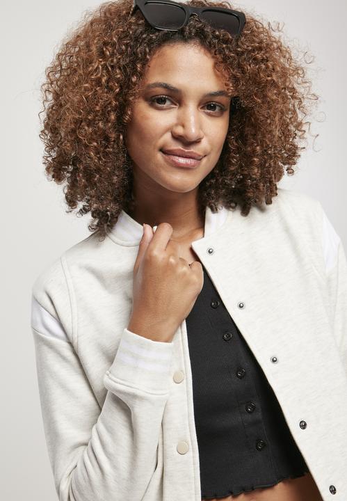 Actual product image Urban Classics Ladies Inset College Sweat Jacket (3XL)