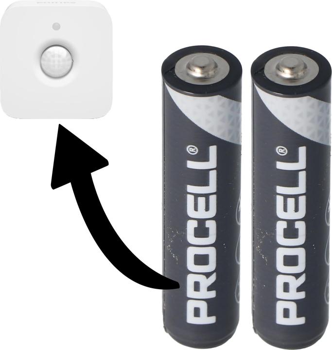 Duracell Batterie für Philips HUE Motion Indoor Sensor (2 pcs., AAA)