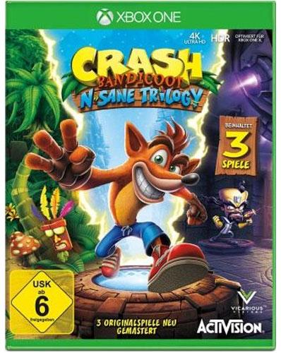 Activision Crash Bandicoot - N' Sane Trilogy (Xbox One X, Xbox Series X, DE)