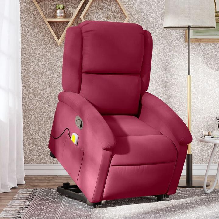 Immagine prodotto VidaXL Sedia per massaggi con aiuto in piedi in velluto