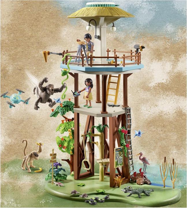 Actual product image Playmobil 71008 Wiltopia - Research tower with compass (71008, Playmobil Wiltopia)