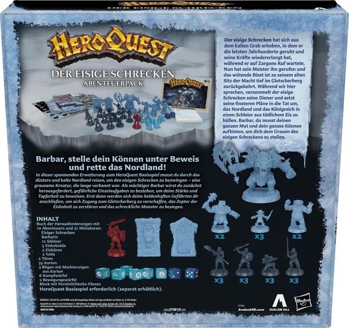 Image du produit Hasbro Gaming HeroQuest (Allemand)