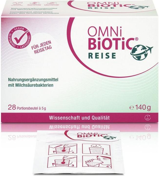 Produktbild Omni Biotic Reise (28 Stück, Pulver, 191 g)