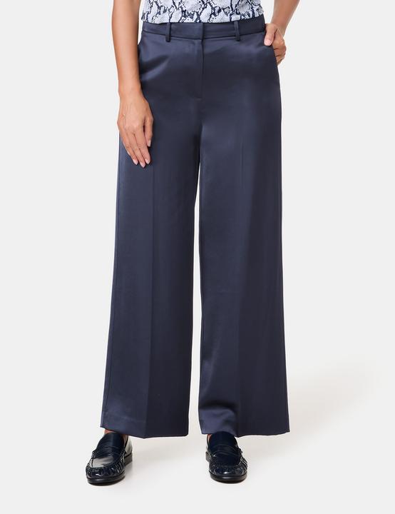 Produktbild Gerry Weber Weite Hose aus fliessendem Satin Hose Freizeit lang - 64010 (38)