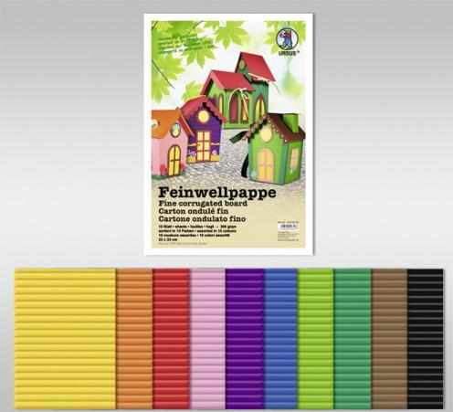 Produktbild Ursus Feinwellpappe 300 g/m2 (300 g/m², 10 x)