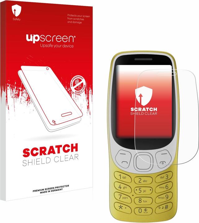 Immagine prodotto upscreen Pellicola protettiva Pellicola protettiva Clear Trasparente (1 Pezzo/i, Nokia 3210)