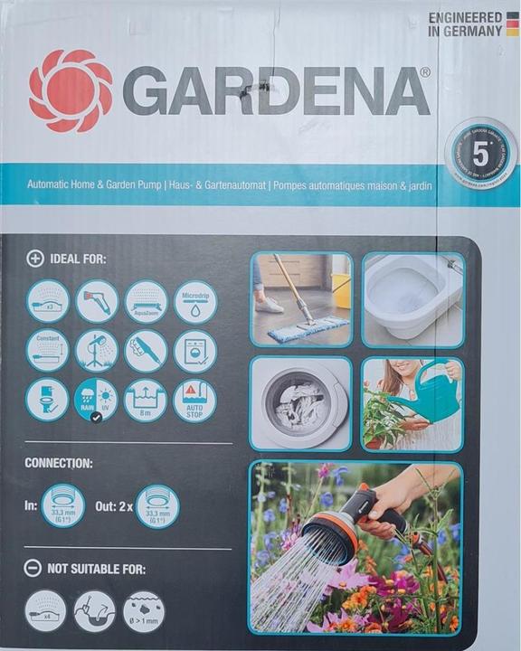 Actual product image Gardena Comfort 5000/5E (Domestic water pump)