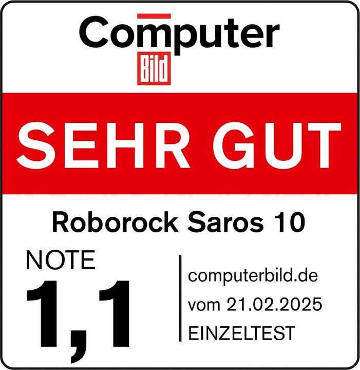 Immagine prodotto Roborock Saros 10 (Robot aspirapolvere)