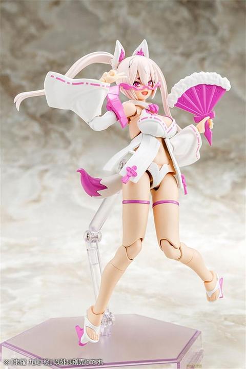 Actual product image Kotobukiya Megami Device Plastic Model Kit 1/1 Asra Nine-Tails Matsuri 14 cm