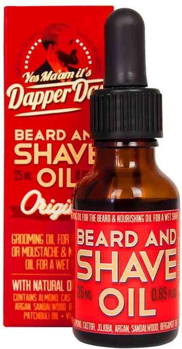 Actual product image Dapper Dan Beard and Shave Oil - Beard and Shave Oil 25ml (25 ml)