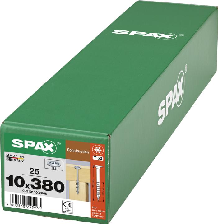 Image du produit Spax Vis pour construction en bois (25 Vis par pièce)