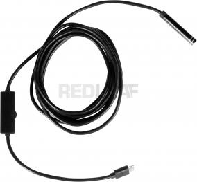 Redleaf RDE-403UR USB-C-Endoskop – 3 m starres Kabel