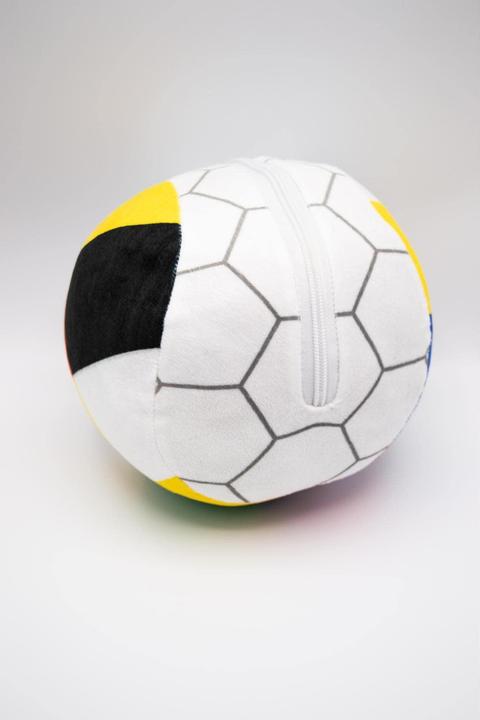 Produktbild Uefa EURO24 Umkehrbarer Plüsch Albärt zu EM-Ball 35 cm