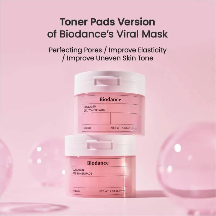 Actual product image Biodance Collagen Gel Toner Pads (Gel)