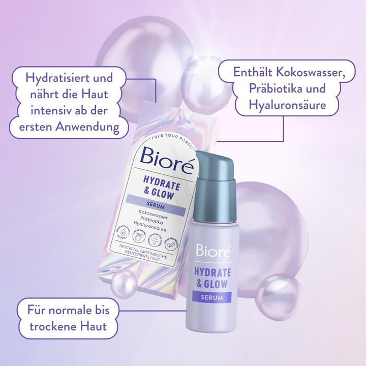 Actual product image Bioré Hydrate & Glow Serum (29 ml)