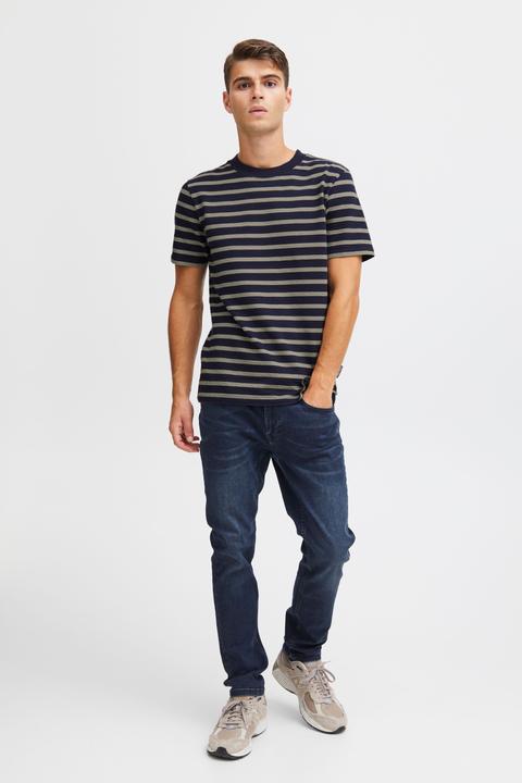 Actual product image Casual Friday CFThor structured striped tee 20505009 (XL)