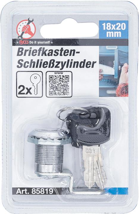 Produktbild BGS Briefkasten-Schliesszylinder