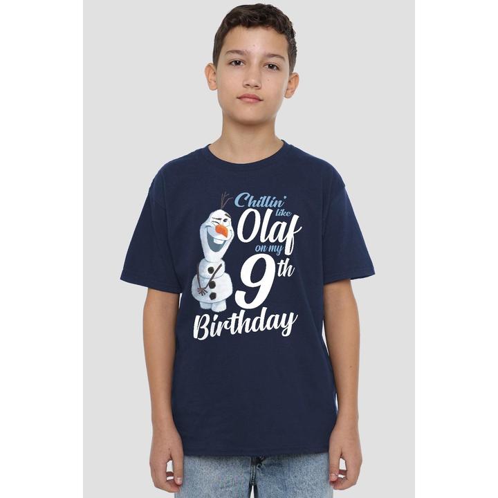 Immagine prodotto Disney Frozen Chillin Like Olaf Maglietta Nono Compleanno Bambini (128)