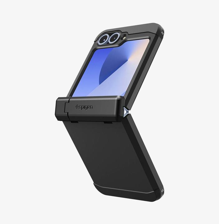 Immagine prodotto Spigen - Tough Armor Pro MagSafe - Samsung Galaxy Z Flip6 / Flip7 FE - Black (Samsung Galaxy Z Flip6, Samsung Galaxy Z Flip7 FE)