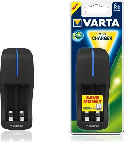 Actual product image Varta mini charger (2 pcs., AAA, 800 mAh, Battery + charger)