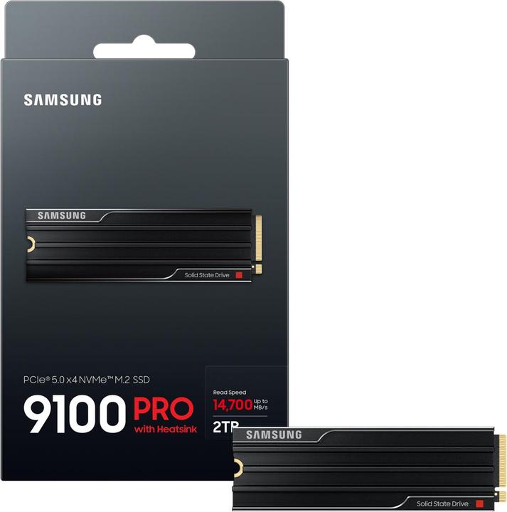 Immagine prodotto Samsung 9100 PRO with Heatsink (2000 GB, M.2 2280)