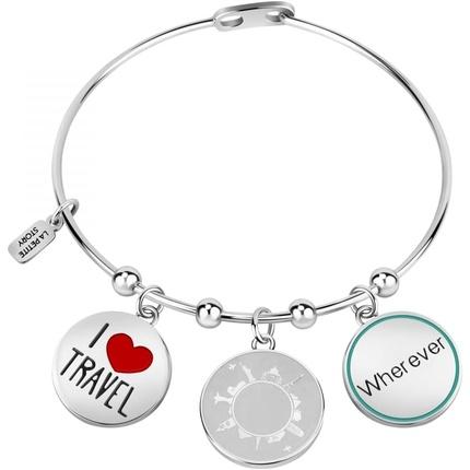 La Petite Story Elegant solid bracelet Myself LPS05ATA06 (Edelstahl)