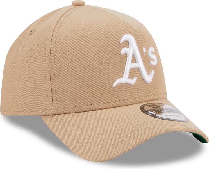 Actual product image New Era 9Forty A-Frame Cap - Oakland Athletics camel (One size)