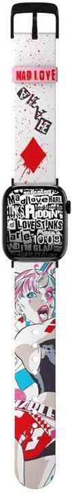 Produktbild Moby Fox Armband Smartwatch Harley Quinn Mad Love 22 mm (22 mm, Silikon, Edelstahl)