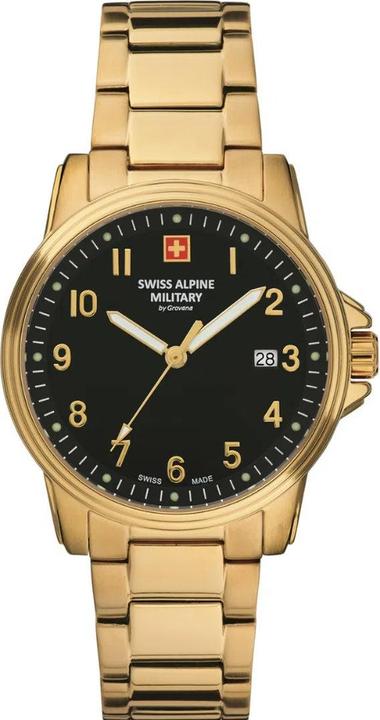 Actual product image Swiss Alpine Military LEADER Collection – Swiss Quartz Watch (Swiss made, 40 mm)