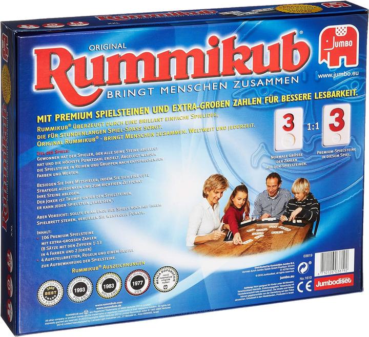 Produktbild Jumbo Original Rummikub XXL (Deutsch)