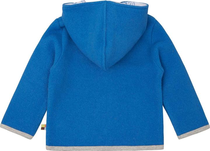 Produktbild loud + proud Wollfleece-Jacke mit Kapuze (80)