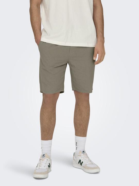 Produktbild Only & Sons Onslinus 0007 Cot Lin Shorts Noos (XS)