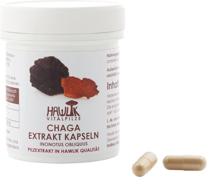 Hawlik Chaga Extrakt Kapsel (60 Stück, Kapseln)
