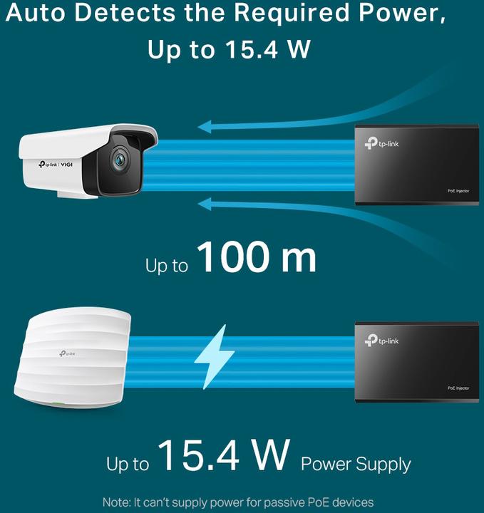 Produktbild TP-Link Tl-Poe150s (802.3af (PoE), 15.40 W)