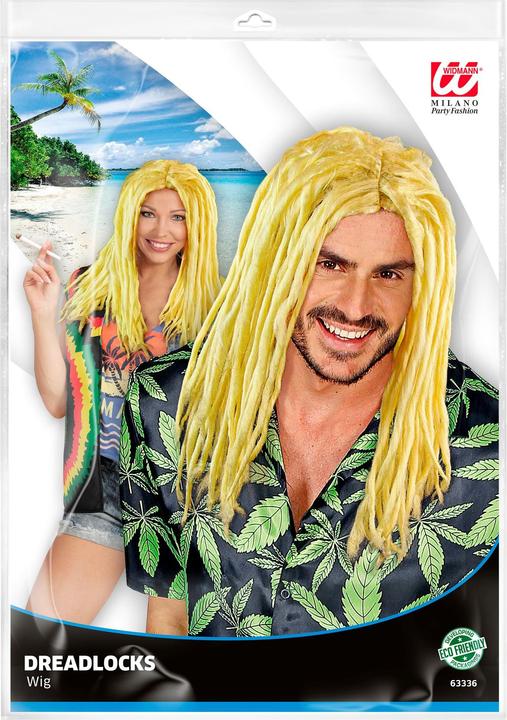 Produktbild Widmann PERÜCKE DREADLOCKS BLOND in Polybag