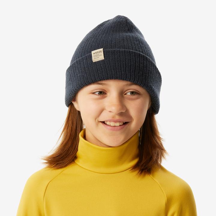 Produktbild Wedze Skiunterwäsche Funktionsshirt Kinder hoher Kragen - BL 500 gelb (128)