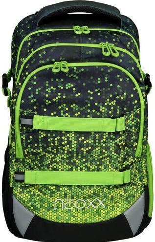 Produktbild Neoxx Schulrucksack Pixel In My Mind Neongrün