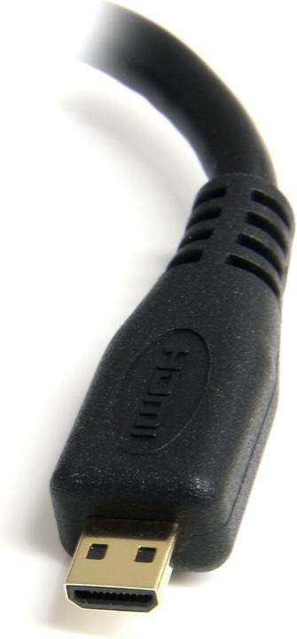 Produktbild StarTech HDMI (Typ A) — micro HDMI (Typ D) (0.12 m, HDMI)