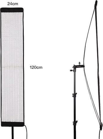 Actual product image Falcon Eyes Flexible Bi-Colour LED Panel RX-29TDX 121x24 cm