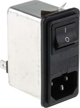 Actual product image Rs Pro IEC950 single fused inlet filter,2A (Obstruction)