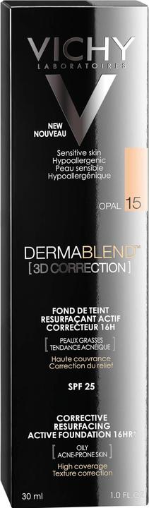 Produktbild Vichy Dermablend (3D Correction) Hautunebenheiten optisch korrigierendes Make-up (15 Opal)