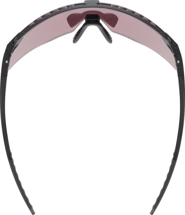 Actual product image Uvex Sports Pace Stage CV (black matt (pink), colourvision pushy pink)